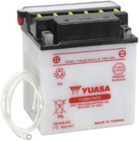 Yuasa YUAM221AY YB10A-A2 Battery, Multicolor, One Size in Saudi Arabia