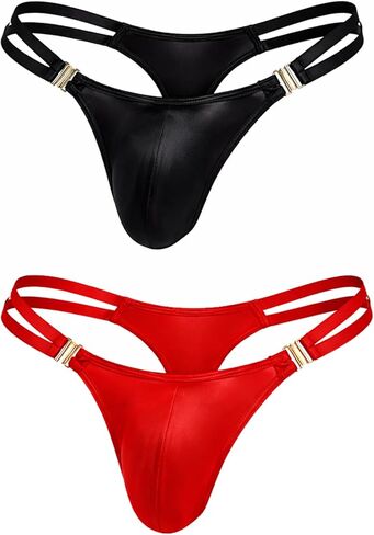 Men's Sissy Sexy Panties Pouch Jockstrap Femboy Thong Lace G String Low Rise T-Back in Kuwait