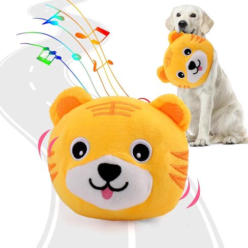 BABORUI Interactive Dog Toys Octopus, Jumping Squeaky Dog Toys with Recording and Music Modes, Rechargeable Moving Dog Chew Toys for Small/Medium/Large Dogs to Keep Them Busy in Kuwait