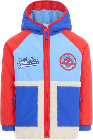 Marvel Spider-Man Faux Shearling up up stack stack toddler toddler to Big Kid Sives (3t-10-12) in Saudi Arabia
