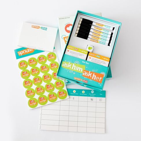 لعبة زوجة FamilyLife لزوجة الحياة (تم تحديثها 2024)-ألعاب Card Trivia للأزواج بما في ذلك 240 سؤالًا مع الوضع التنافسي والوضع الفردي ولوحة النتائج و 6 لوحات الجافة in Kuwait