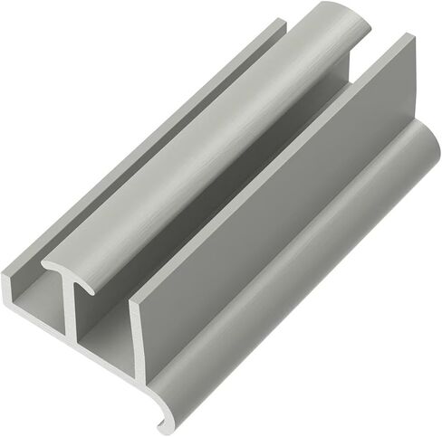 Sliding Shower Door Bottom Guide with Screw for 3/8 in Glass Sliding Doors, Clear Acrylic Frameless Door Track Guide for Bathtub Shower Glass, Shower Door Replacement Parts Bottom Guide in Kuwait