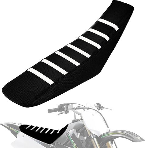 غطاء مقعد عالمي للدراجة الترابية أغطية مقعد ناعمة للدراجة النارية ل CRF YZF YZ EXC SX KLX KX TTR معظم Motorcross Black in Saudi Arabia