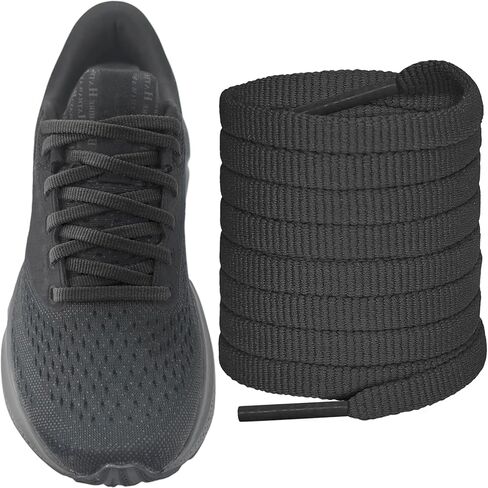 Uamglsob Stripe Stripe Fanclaces لأحذية Running Brooks ، وأربطة بديلة بديلة مسطحة 6 مم للأحذية الرياضية والأحذية الرياضية in Saudi Arabia