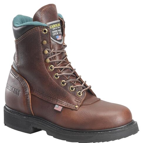 Carolina Men's 1809 Sarge Hi 8Steel Toe Work Boot Brown 9.5 D in Saudi Arabia