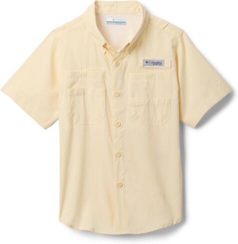 كولومبيا بويز PFG Tamiami Short Sleeve Shirt ، Misty Jade ، XX-Small in Saudi Arabia