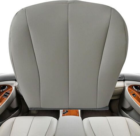 Priprilod Gray Synthetic Leather Driver Side Bottom Replacement Seat Cover Compatible with Toyota Camry Hybrid CE SE LE XLE 2007 2008 2009 2010 2011 in Saudi Arabia
