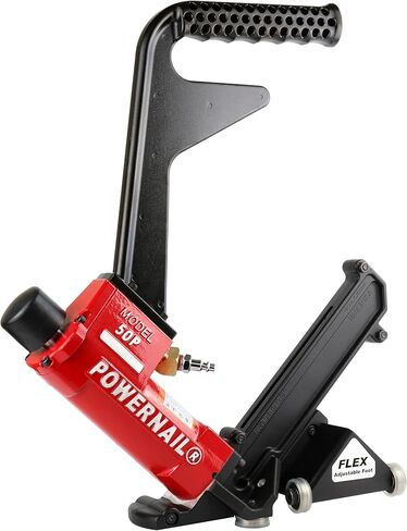 Powernail 50P2FLEXPRXLW هوائي 18 مقياس L-Cleat جهاز تثبيت المسامير مع قاعدة مرنة قابلة للتعديل in Kuwait