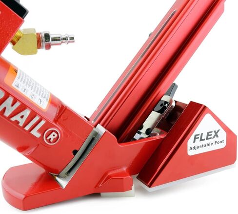 Powernail 50PFLEXXLSW جهاز تثبيت الأرضيات الهوائي مقاس 18 L-Cleat مع قاعدة FLEX قابلة للتعديل للأرضيات الصلبة والغريبة والمصممة هندسيًا T&G in Kuwait