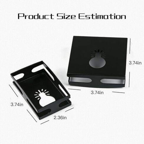 قطعتان من قاطع الفتحات المربعة من الفولاذ المقاوم للصدأ، قلم تحديد منفذ الحوائط الجافة وقاطع الحوائط الجافة، أداة قطع صندوق الحائط الفردي للجدران الجافة، الخشب in Kuwait