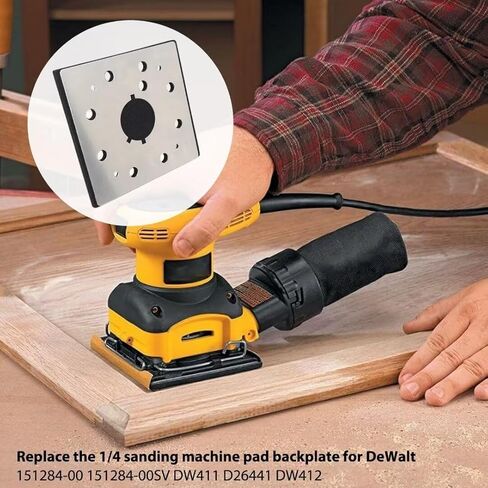 استبدال 1/4 ورقة ساندر وسادة دعم لوحة جديدة ل DeWalt 151284-00 151284-00SV DW411 D26441 DW412 in Kuwait