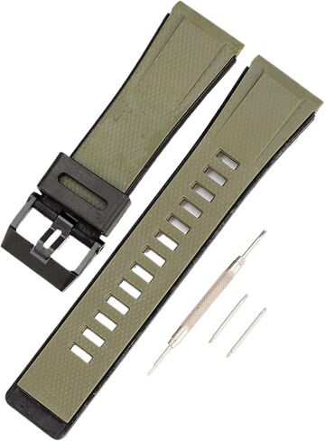 Waterproof Rubber Watch Strap Compatible with Casio Pro Trek GA2000 PRG600 PRW6600 PRG-650Y Men's Sports Watch, Replacement watch bands for men in Saudi Arabia