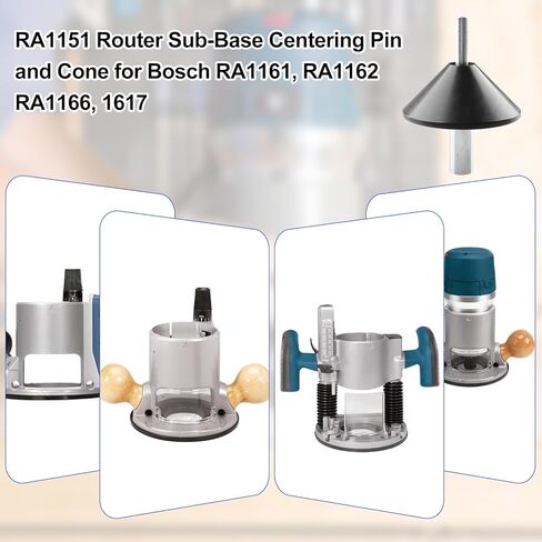 دبوس توسيط القاعدة الفرعية لجهاز التوجيه RA1151 وCon لجهاز التوجيه Bosch RA1151، دبوس توسيط القاعدة الفرعية لجهاز التوجيه لبوش RA1151 القاعدة الفرعية لجهاز التوجيه 1/4 بوصة أو 1/2 بوصة. in Kuwait