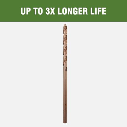 7/64 x 6 Inch Cobalt Long Drill Bits (6 Pack), Drilling for Hard Wood, Aluminum, and Soft Metal in Saudi Arabia