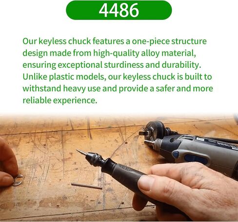 4486 Ketyless Chuck, Multi Quick Change Keyless Chuck Replacement for Dremel 4486 Rotary Tools 3000 4000 7700 8200 (5/Pack) in Saudi Arabia
