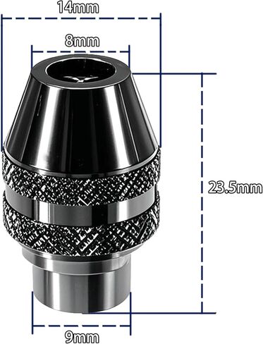 4486 Ketyless Chuck, Multi Quick Change Keyless Chuck Replacement for Dremel 4486 Rotary Tools 3000 4000 7700 8200 (5/Pack) in Saudi Arabia