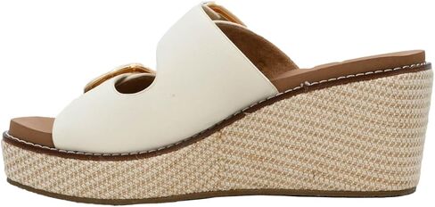 Corkys Footwear Womens 2.5 بوصة إسفين واضح - يتميز بحزامين مع أبازيم قابلة للتعديل، ونعل داخلي من مادة EVA المميزة من Corkys لراحة طوال اليوم، ونعل خارجي ملفوف in Kuwait