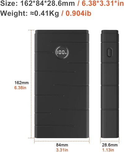 Talentcell 12V 7000mAh Portable Power Bank, 76.65Wh Capacity, PD 45W USB-C, USB-A and DC Output port, Multiple Out for Raspberry Pi 5/LED Strip/CCTV Camera/Telescope, Smartphone, with 12.6V 2A Charger in Saudi Arabia