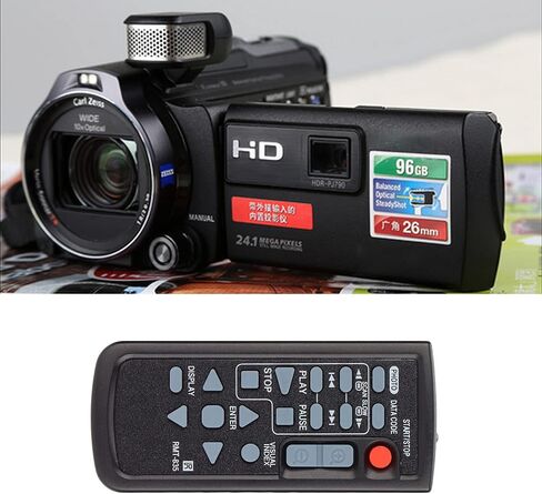 استبدال وحدة التحكم عن بعد للكاميرا العالمية للتحكم عن بعد DV لكاميرات الفيديو RMT-845، HDR-PJ580E، PJ790E، PJ820E، CX900E، XR350، CX370، PJ760، CX760، PJ79 in Saudi Arabia