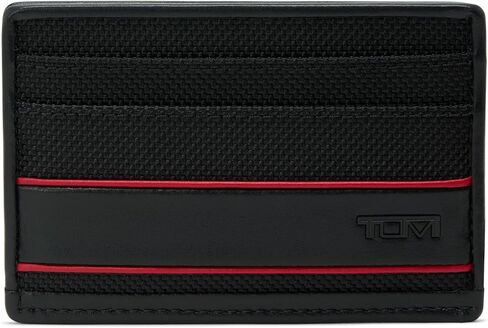 TUMI - Alpha Slim Card Case - Slip Pocket Wallet - 2.8" X 4.1" X 0.2" - Navy in Saudi Arabia