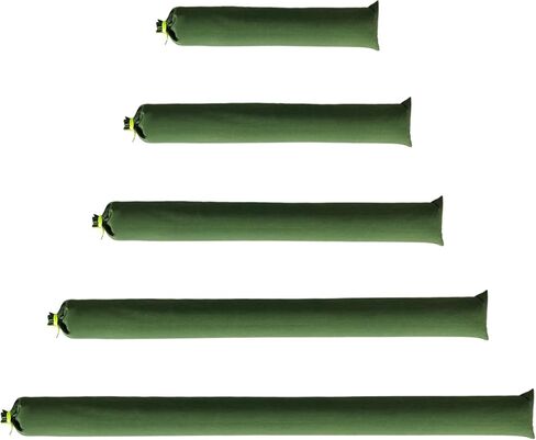 Upgraded Extra-Thick Reusable Flood Sandbags - Double-Stitched Canvas, Leak-Proof Closure | Multiple Sizes (3ft-10ft) for Water Barrier & Flood Protection​ (3ft (Upgraded) 4-Pack) in Saudi Arabia