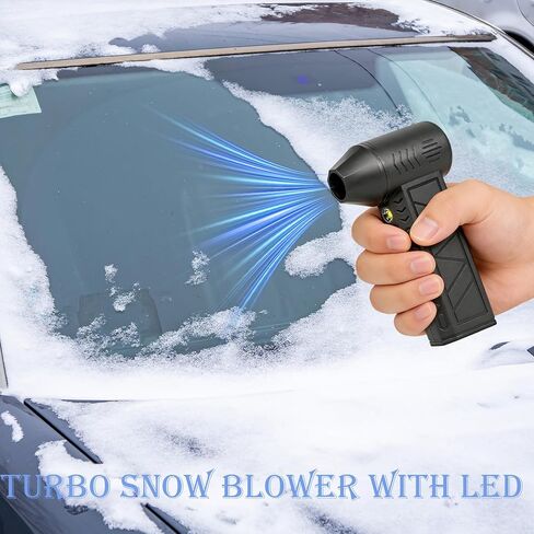 120,000RPM Cordless Air Duster with LED Light, 3-Speed Electric Air Blower & Handheld Flashlight, Rechargeable Dust Blower for PC, Keyboard, Car, Home Dark Area Cleaning in Saudi Arabia