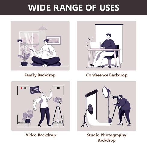 Kate Abstract Photography Backdrops Portrait Phoro Backdrops for Headshot Brown Portrait Photography Studio Props, 5x7ft in Saudi Arabia