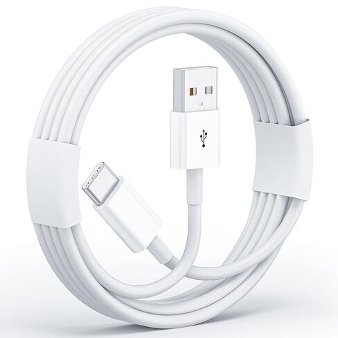 كابل Car Carplay لـ iPhone 15/16 Pro Max/Plus ، USB A to USB C Cable Car Charger 3A Fast Carping Carplay USBC Cord for iPad Pro/Air 5th 4th Mini 6th Pixel Android 3ft ، 2 pack in Kuwait
