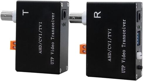 1 Channel Active Video Balun for CCTV Camera Twisted Pair Transmitter BNCLong Range for AHD TVI CVI 5/10MP in Kuwait