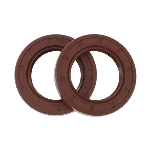 ختم الزيت العالمي TC ختم الختم ختم عمود دوار 20 × 28x5mm الضغط العالي FKM Rubber Brown 2 PCS in Kuwait