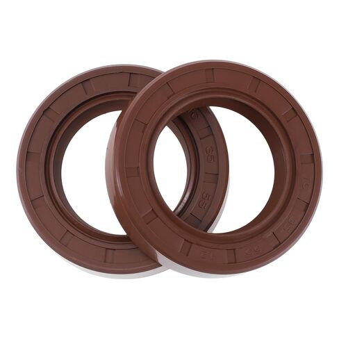 ختم الزيت العالمي TC ختم الختم ختم عمود دوار 20 × 28x5mm الضغط العالي FKM Rubber Brown 2 PCS in Kuwait