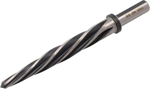 Bridge Reamer for Metal Construction — 5/8 inch Diameter, 1/2 inch Shank, Tapered HSS Spiral Fluted Design, Compatible with Portable Electric and Air Tools in Saudi Arabia