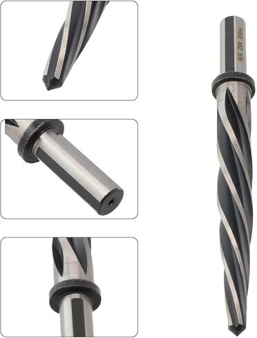 Bridge Reamer for Metal Construction — 5/8 inch Diameter, 1/2 inch Shank, Tapered HSS Spiral Fluted Design, Compatible with Portable Electric and Air Tools in Saudi Arabia