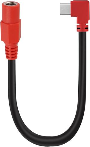 12V Type C Heated Jacket Battery Charger Cable, Step-Up Adapter Battery Cable for Milwaukee M12, Makita, Snap-on, Metabo, Craftsman, AEG Gear – Type-C Step Up Charging for 12V Heated Jackets in Saudi Arabia