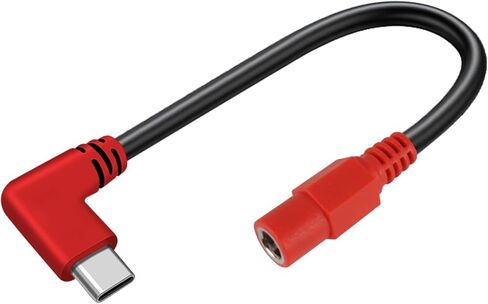 12V Type C Heated Jacket Battery Charger Cable, Step-Up Adapter Battery Cable for Milwaukee M12, Makita, Snap-on, Metabo, Craftsman, AEG Gear – Type-C Step Up Charging for 12V Heated Jackets in Saudi Arabia
