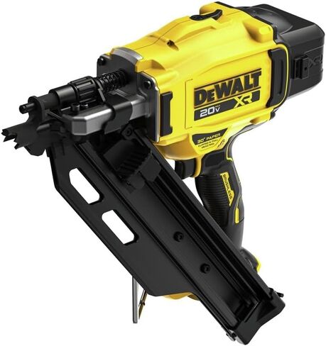 DEWALT 20V MAX XR ورق بدون فرش ببطارية ليثيوم أيون ومجمع بمسمار تأطير لاسلكي بدرجة 30 درجة (الأداة فقط) in Kuwait