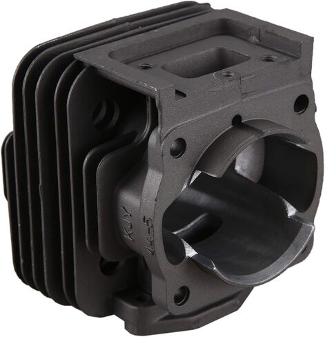 44MM 52CC Cylinder Assy 1E44F-5 44F-5 44-5 BG520 CG520 Assembly Piston Kit Ring Pin Clip Rebuild Trimmer Parts, Silver in Kuwait