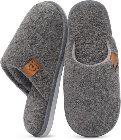 Evshine Women's Fuzzy House Slippers Comfy Soft Memory Foam Indoor Shoes in Saudi Arabia