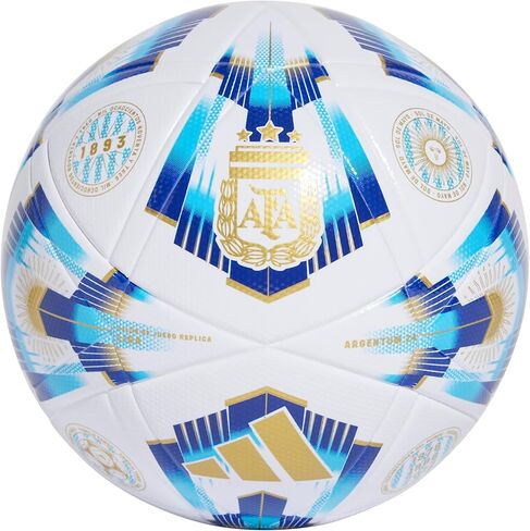 adidas Argentina 24 League Ball - Seamless Construction, Resilient Butyl Bladder, Official Size 4-5, Argentina Printed Crest in Saudi Arabia