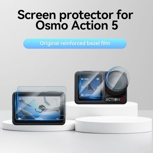 مجموعة ملحقات DJI 4 في 1 متوافقة مع DJI Osmo Action 5 Pro، تتضمن واقي شاشة، وحقيبة حمل، وحقيبة واقية من السيليكون، وحامل مغناطيسي، ومجموعة ملحقات الكاميرا، وحماية شاملة in Kuwait
