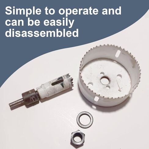 محول أربور المنشار 28112 لـ Ivy Classic 28112، يحول 1/2 بوصة -20 خيط إلى 5/8 بوصة -18 وصلة منشار ثقب الخيط in Kuwait