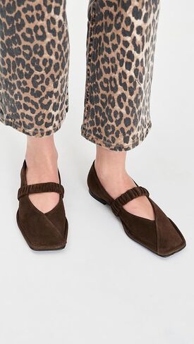ALOHAS Women's Lautan Suede Leather Ballet Flats in Saudi Arabia