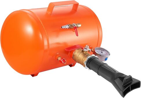 Vevor Portable Tyre Bead Bead Elet ، 1.6 Gal / 6 L Bead Bead Blaster ، أداة نفخ الإطارات المحمولة باليد ، 87-116 PSI ضغط تشغيل ، مضخم جلوس للسيارة ، سيارات الدفع الرباعي المدمجة ، شاحنة خفيفة ، دراجة إلكترونية ، RV ، RV ، ATV in Saudi Arabia