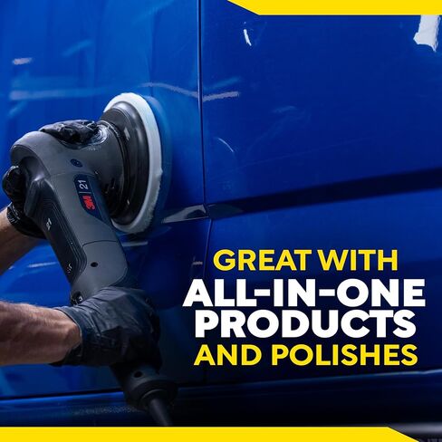 Meguiar's 6" Ultra Universal Microfiber Pads - M6MFP2 - Professional Detailing Pad, Pair with Meguiar's Compound for Heavy Cutting of Paint Defects or use with a Polish for Finish Refinement, 2 Pack in Saudi Arabia
