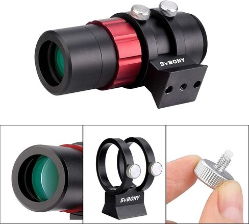 تلسكوب SVBONY SV503 80ED F7 OTA البعد البؤري 560 مم، قاعدة تتوافق عالمية، دعامة تثبيت Finderscope، نطاق دليل صغير SV165 30 مم F4 نطاق دليل نطاق in Kuwait