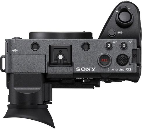Sony FX2 Cinema Camera Kit w/XLR Handle – Dual XLR Audio, Full-Frame 4K (ILME-FX2) + Pro Mic + Monitor + 2 x 64GB Memory Card + LED Light + 2 x NP-FZ100 Battery + Photography Software + More in Saudi Arabia