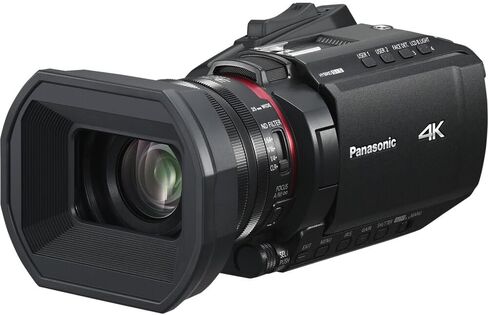 Panasonic HC-X1200 UHD 4K HDMI Camcorder with 24x Zoom Bundle + Accessory Package Including 128GB Extreme Pro Memory, LED Light, HD Filters, Bag, Editing Software Package & More (23 Items) in Saudi Arabia