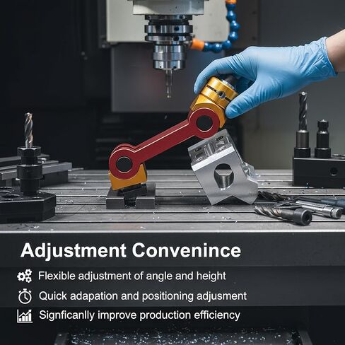 Adjustable Milling Vise Stop, Universal CNC Mill Work Stop Part Locator Mill Machine Workpiece for T Slot in Saudi Arabia