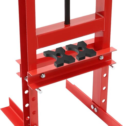 Arbor Press Plate, 2 Pack 5 * 5 * 1 in H Frame Shop Hydraulic Press Plate 20 Ton 4 Notch Thickened Portable Metal Press Plates Reloading Press Accessories (5 * 5 * 1 in) in Saudi Arabia