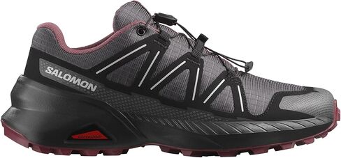 Salomon Women’s Speedcross Peak Trail Running Shoes - Asphalt/Black/Nocturne - 11 Medium in Saudi Arabia